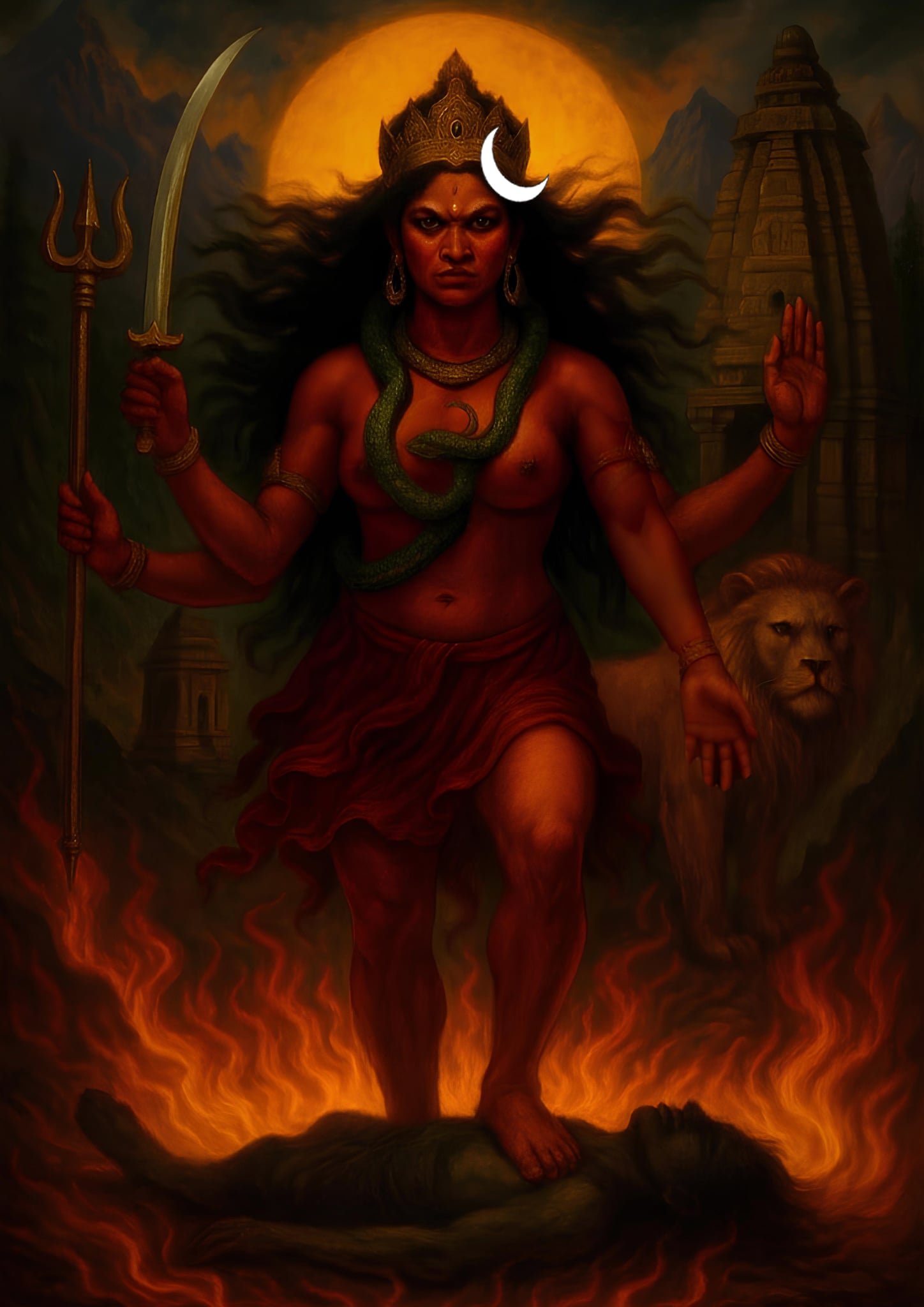 Image: Tantric Hinglaj Devi