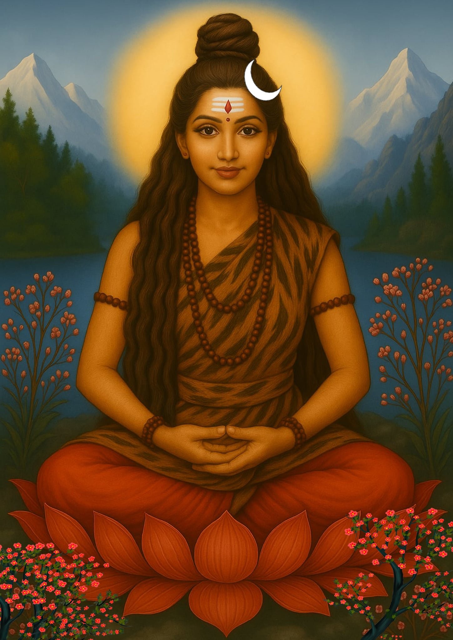 Image: First Female Mahasiddha of Kulant Peeth Ambhrisha Nath Bhairavi Ji Maharaj